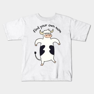 Not Your Mom Gifts for Vegan Activists and Advocates Kids T-Shirt